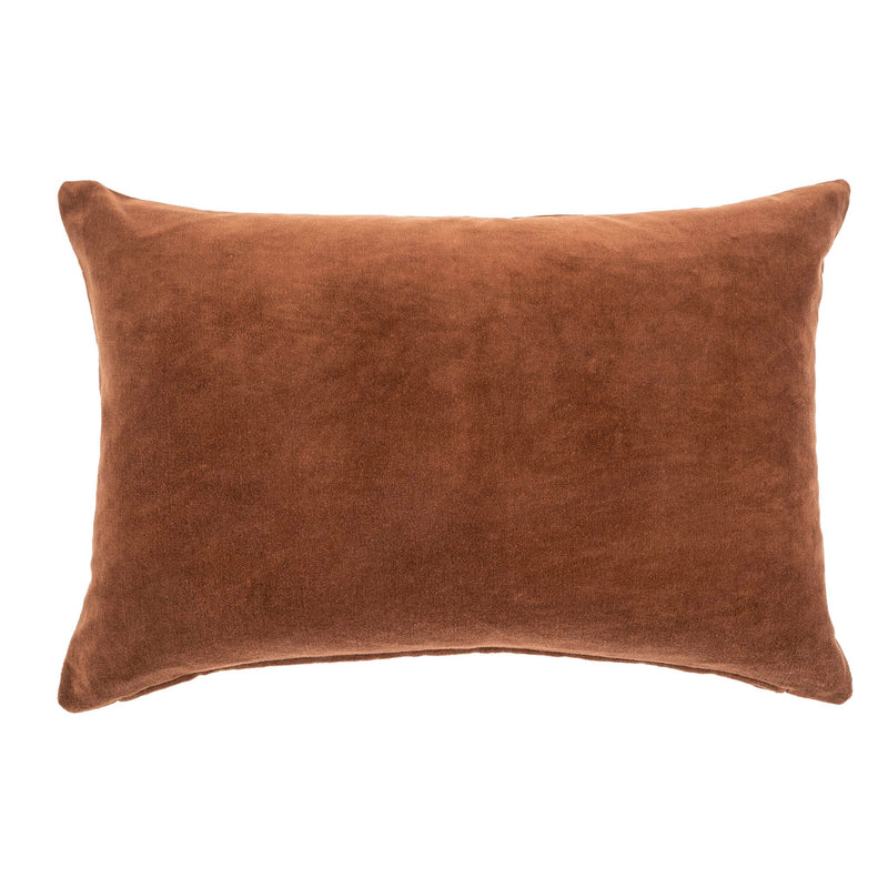 Vera Velvet Pillow Umber