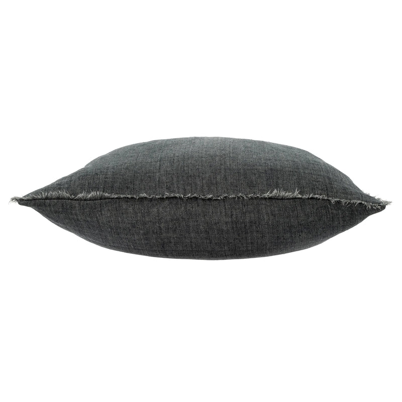 Lina Linen Pillow | Charcoal