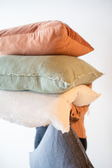 Lina Linen Pillow | Laurel