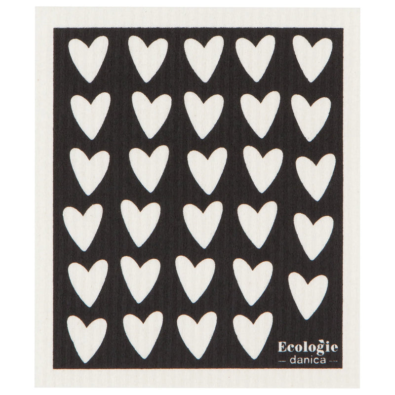 Hearts | Swedish Dishcloth