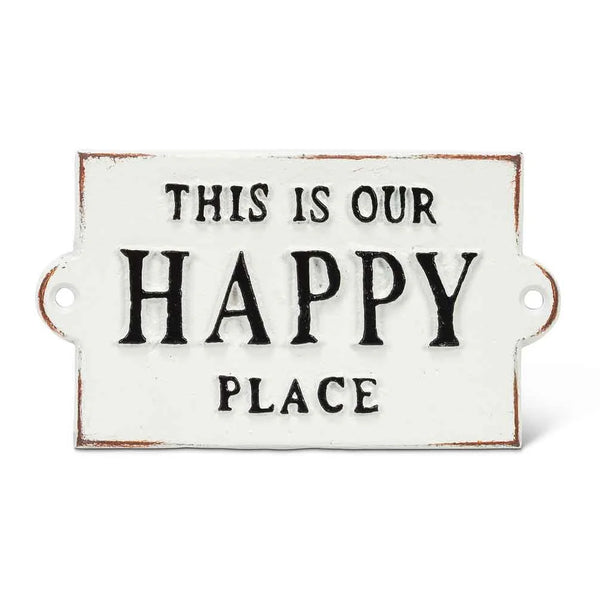 This is our Happy Place | Sign