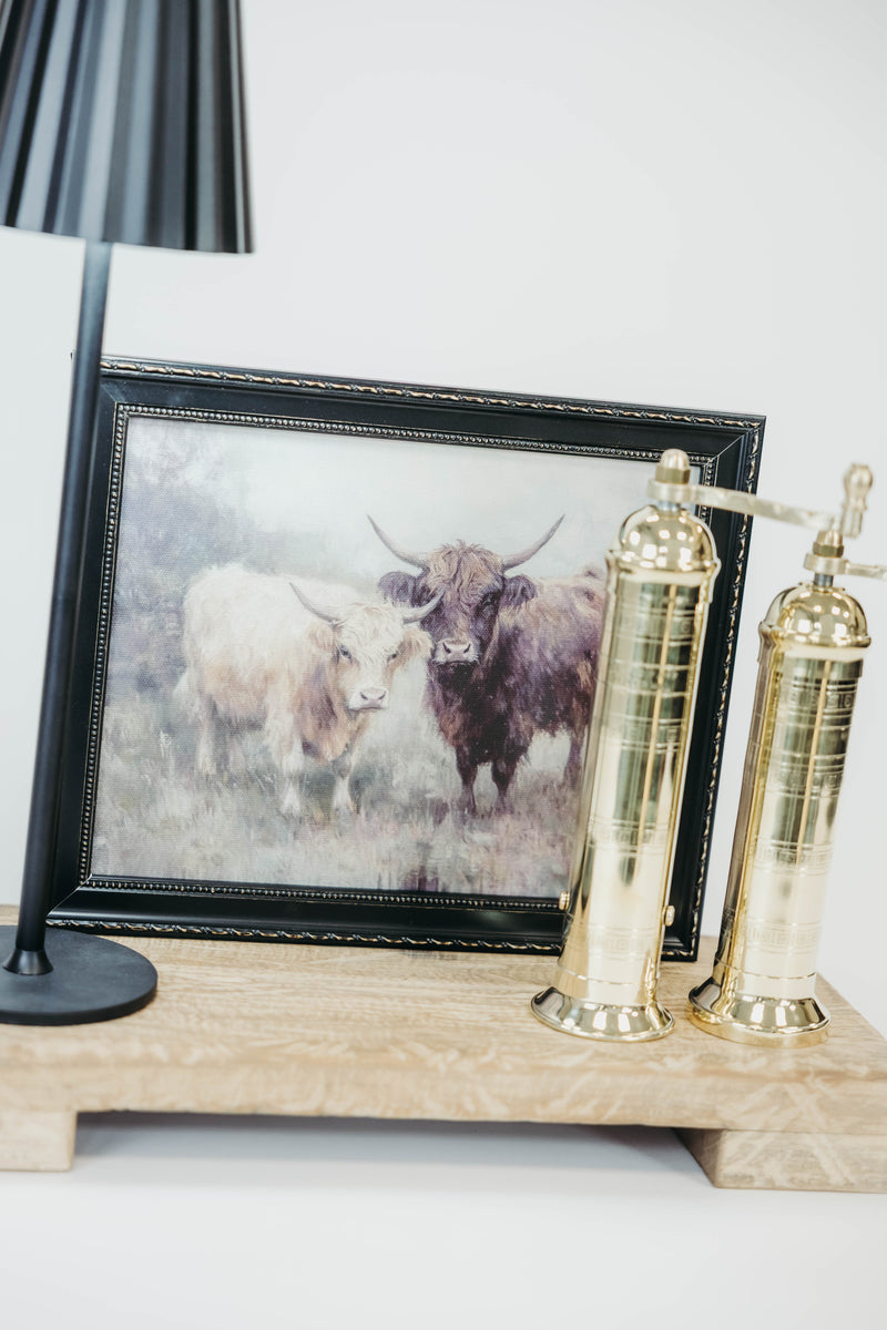 Fluted Shade LED Table Lamp | Black