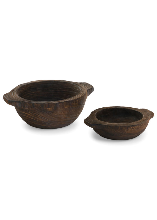 Paulownia wood bowl