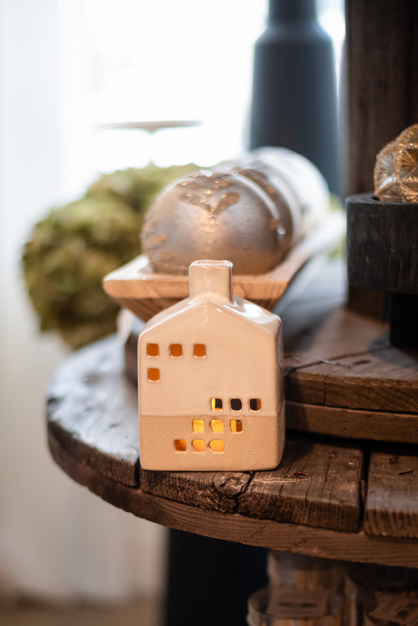 CERAMIC TEALIGHT HOUSE