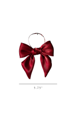 Bow Gauze | Red Set of 3