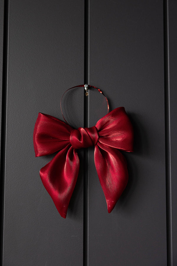 Bow Gauze | Red Set of 3