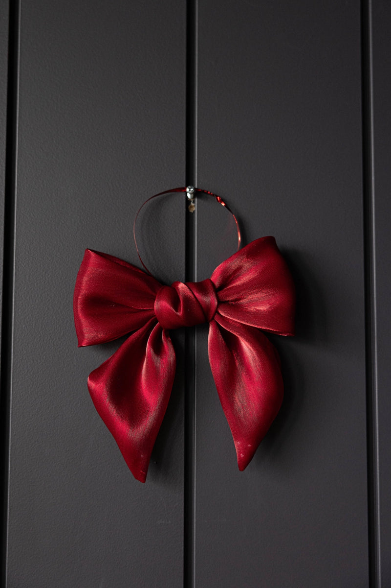 Bow Gauze | Red Set of 3