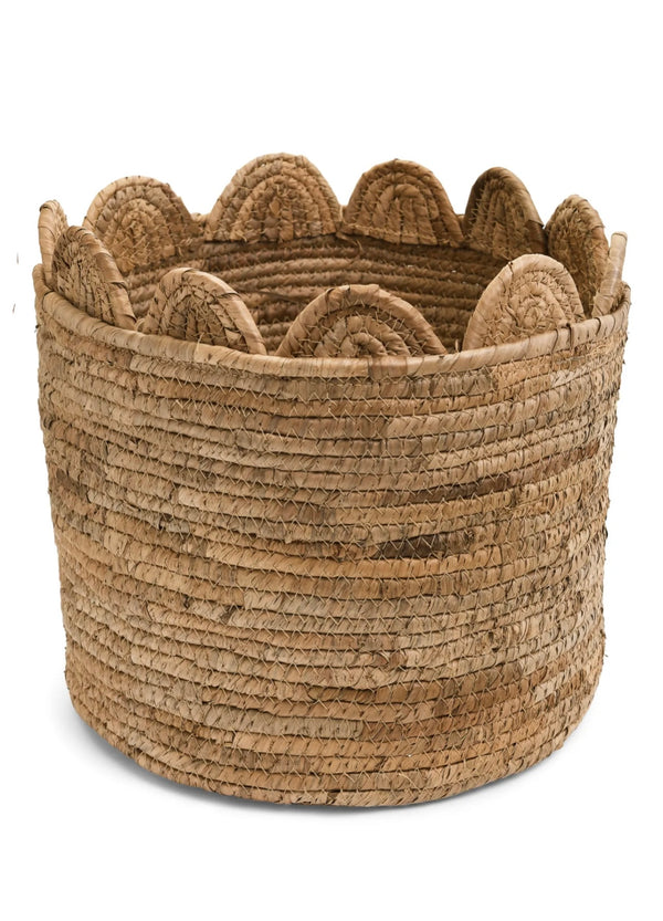 Scalloped Basket