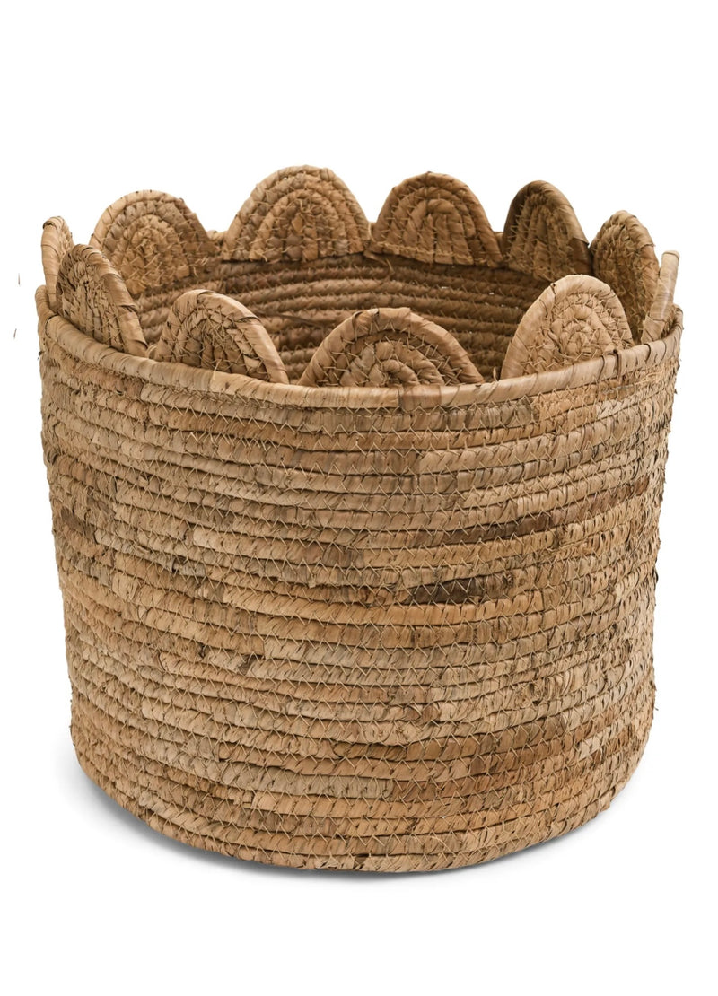 Scalloped Basket