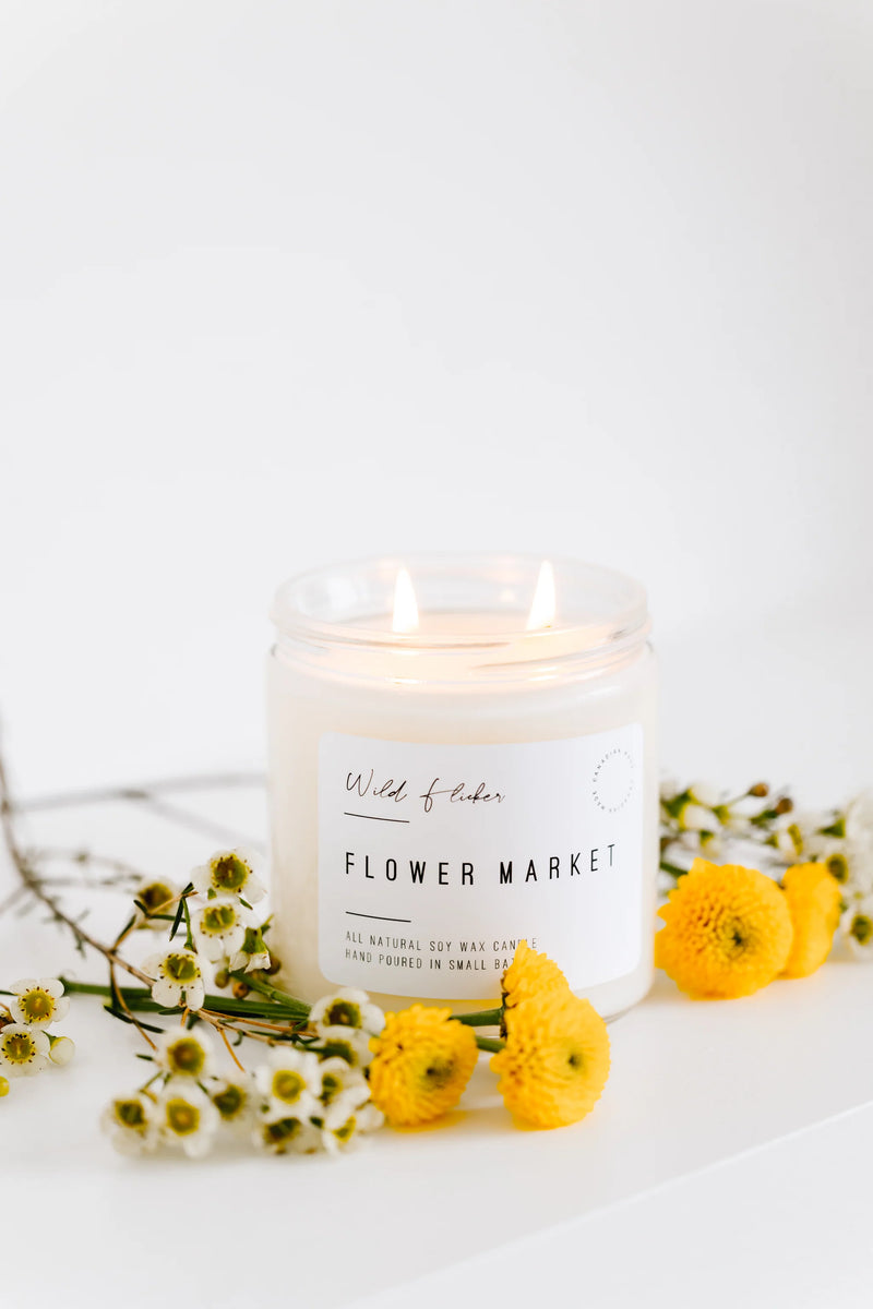 Flower Market - Candle