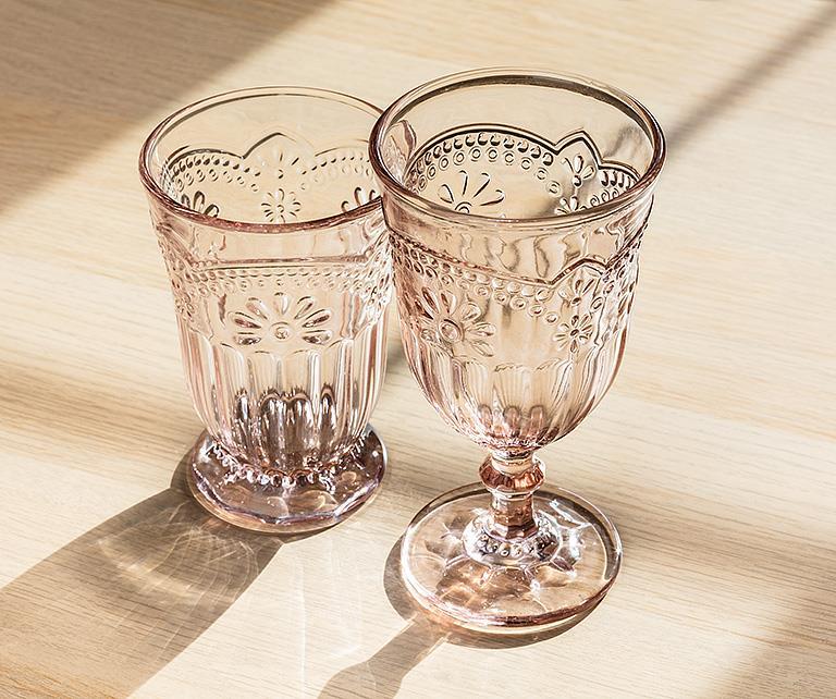Flower Wine Glass
