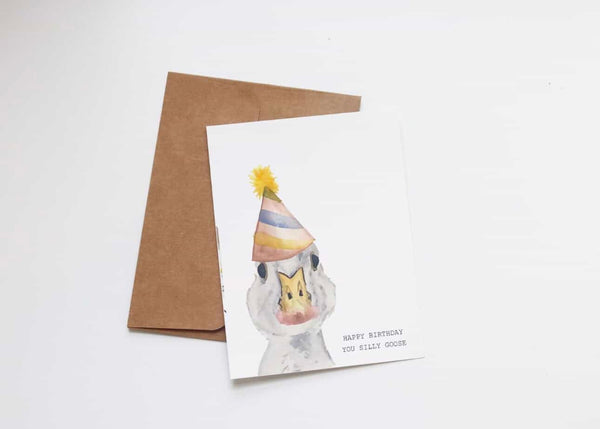 Birthday Card | Silly Goose