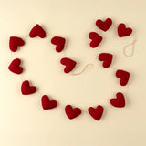 Heart Felt Garland | Red
