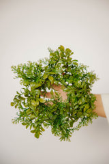 MIX BOXWOOD MINI WREATH