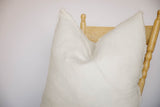 Lina Linen Pillow | Ivory