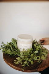 Boxwood Candle Ring