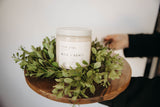 Boxwood Candle Ring