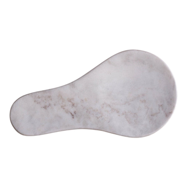 Hand Cut Marble Spoon Rest
