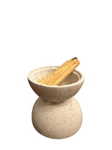 Travertine Incense Holder