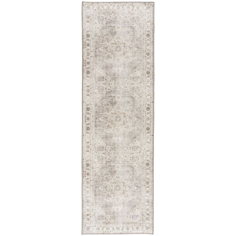 WASHABLE JOY VINTAGE RUG | BEIGE IVORY