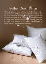 Lina Linen Pillow | Ivory