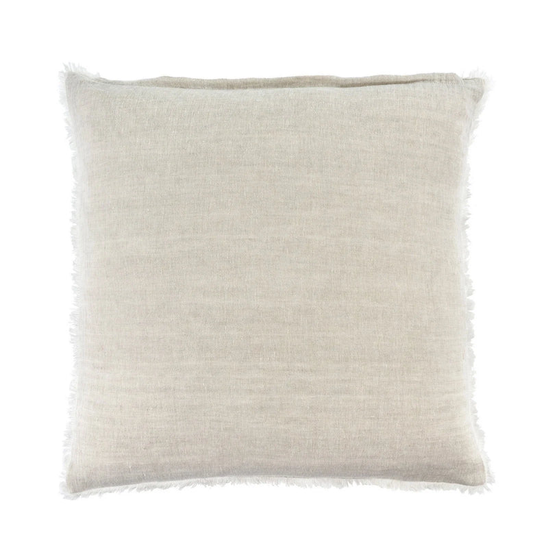 Lina Linen Pillow | Ivory