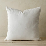 Lina Linen Pillow | Ivory