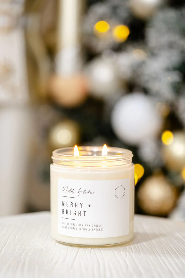 MERRY + BRIGHT - CANDLE