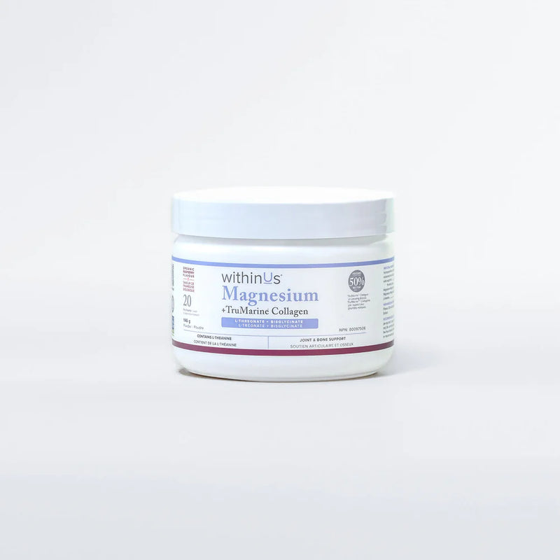 Magnesium L-Threonate + TruMarine® Collagen Jar | RASPBERRY