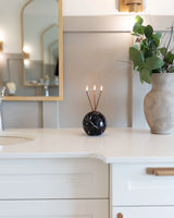 NEVA VASE | BLACK MARBLE