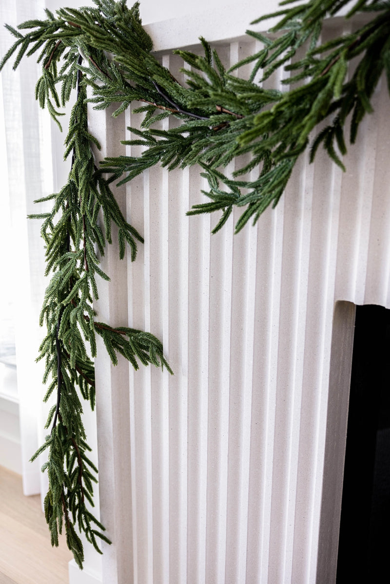 Norfolk Pine Real Touch Garland | 6ft