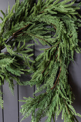 Norfolk & Cypress Mix Real Touch Faux Chrismas Garland | 6ft