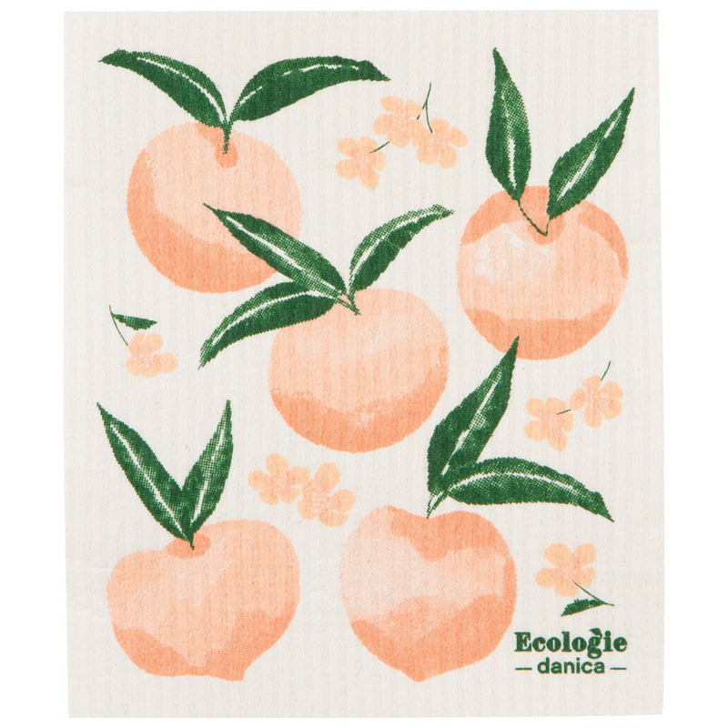 Peaches | Swedish Dishcloth