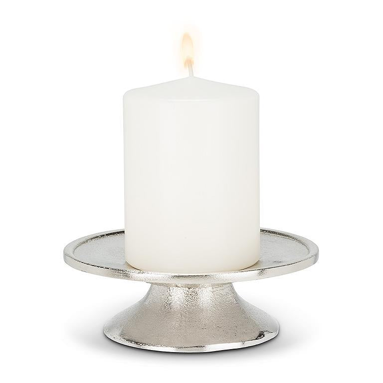 Pillar Plate | Silver
