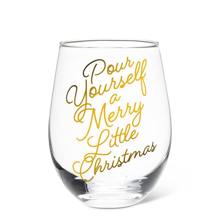 Pour Yourself | Stemless Wine Glass