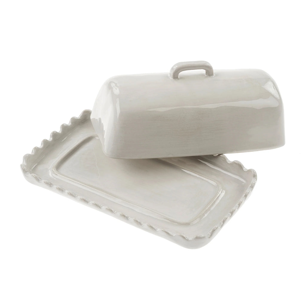 Indaba Scalloped Butter Dish