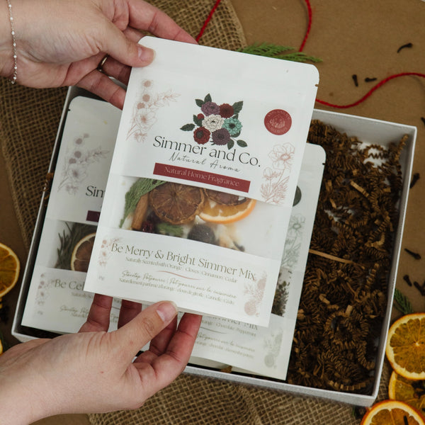 Simmer the Season Gift Set | Natural Holiday Simmer Trio