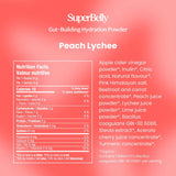 Superbelly Hydration & Gut Mix | Peach Lychee