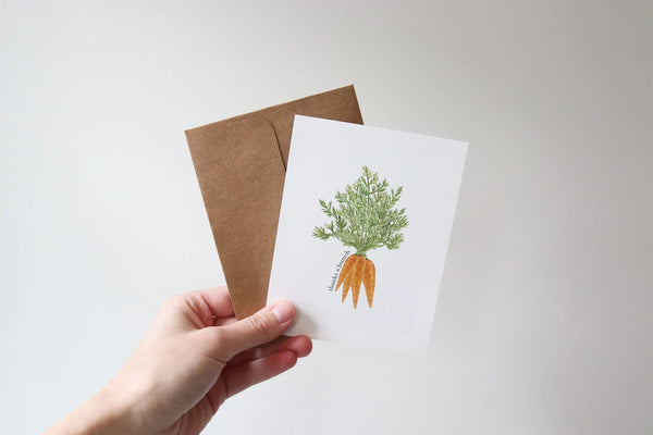 Gratitude Card | Thanks A Bunch Cute