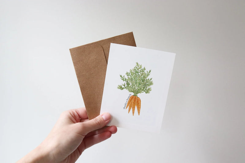 Gratitude Card | Thanks A Bunch Cute