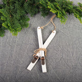 WOODEN SKIS | ORNAMENT