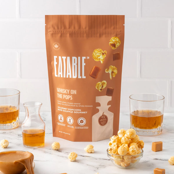 Whisky On the Pops | Gourmet Caramel Popcorn