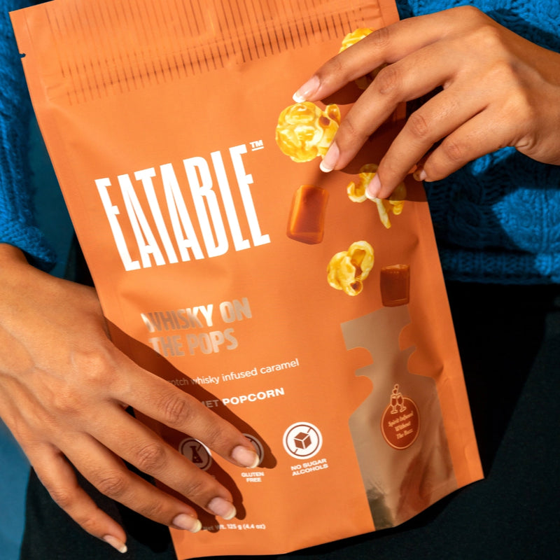 Whisky On the Pops | Gourmet Caramel Popcorn
