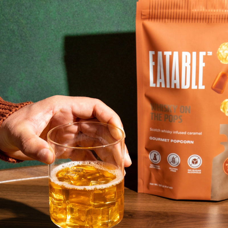 Whisky On the Pops | Gourmet Caramel Popcorn