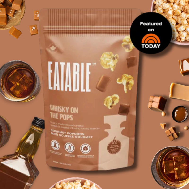 Whisky On the Pops | Gourmet Caramel Popcorn