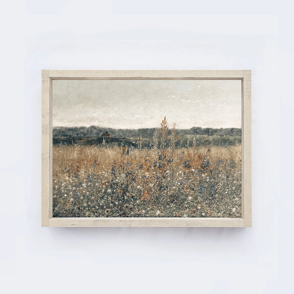 Vintage Landscape | Whispering Wildflowers