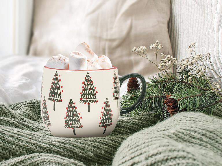 CHRISTMAS TREE | ROUNDED MUG