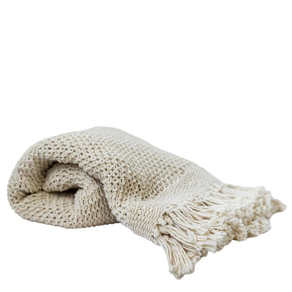 KNITTED THROW