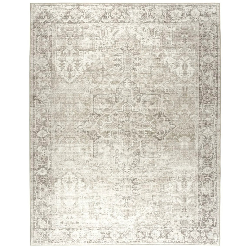 WASHABLE LYLE VINTAGE RUG | BEIGE IVORY