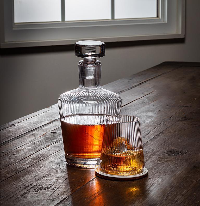 Tight Optic Liquor Decanter